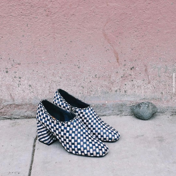 Freda Salvador Shoes - Freda Salvador Poppy (handwoven leather)